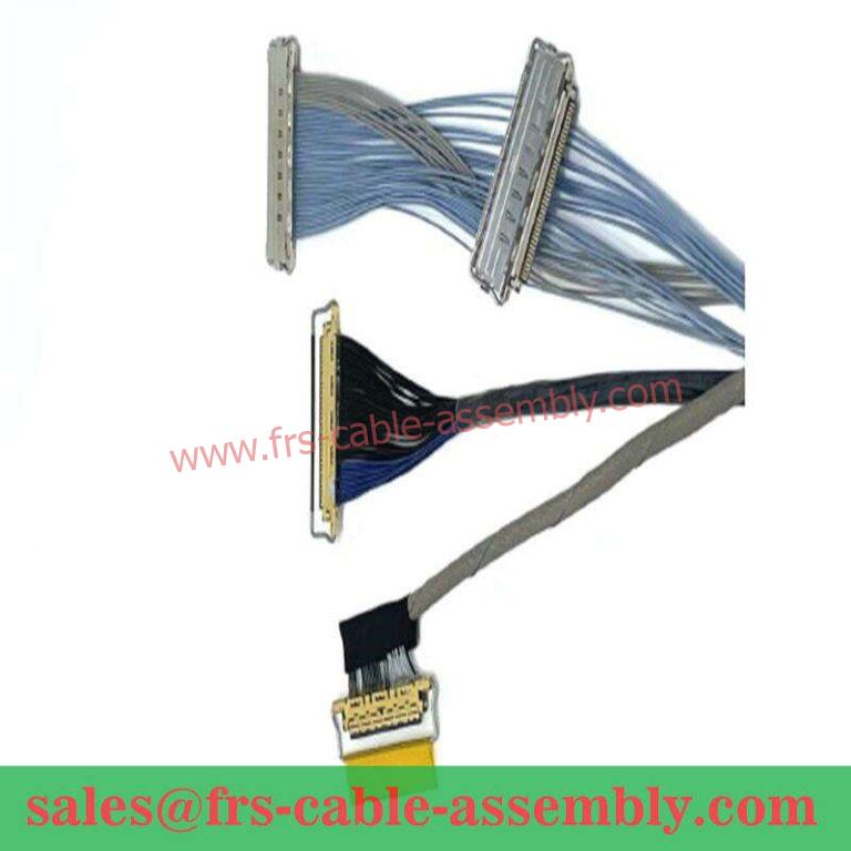LVDS Micro Coaxial DF14A 9P 1.25H56 768x768, Professional Cable Assemblies and Wiring Harness Manufacturers