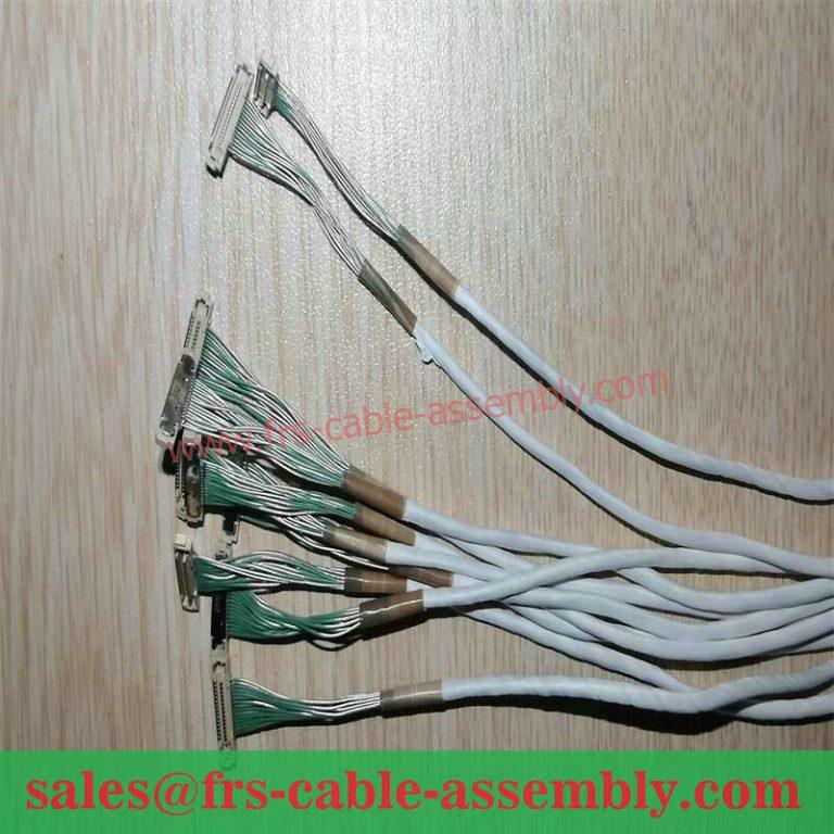 LVDS Micro Coaxial DF19K 20P 1H54 768x768, Professional Cable Assemblies and Wiring Harness Manufacturers