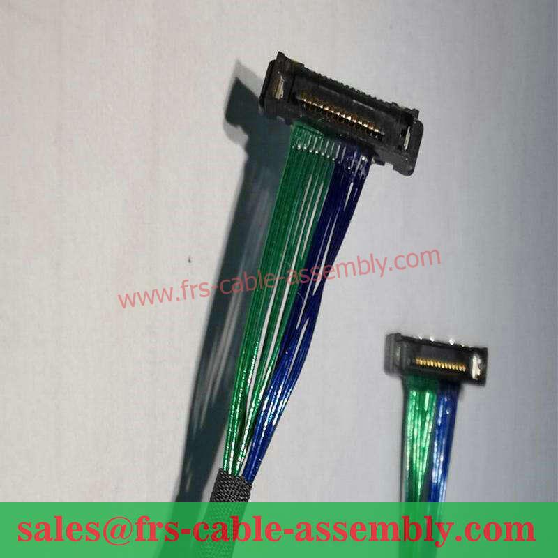 Micro Coaxial Cable IPEX 20455 A20E 12 S, Professional Cable Assemblies and Wiring Harness Manufacturers