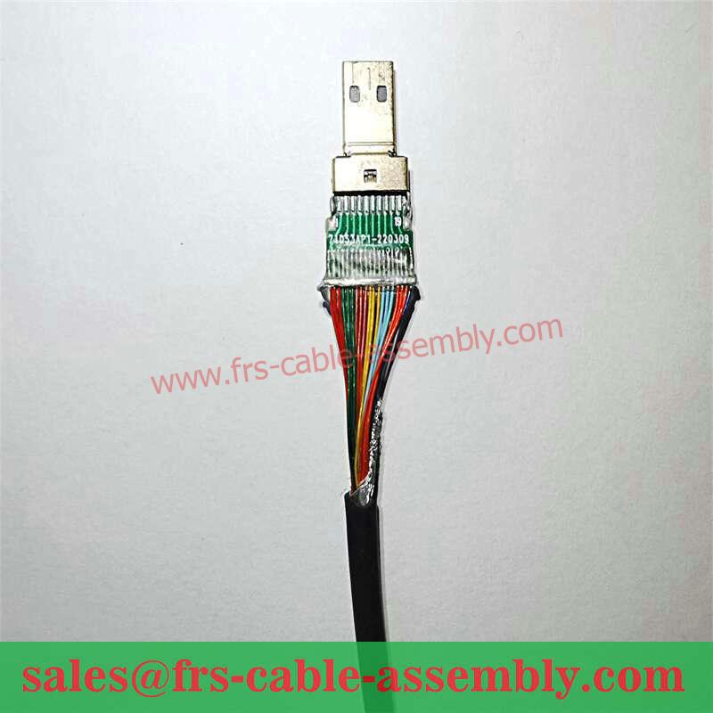 OEM Micro Flex Coaxial Cable Cable, Professional Cable Assemblies and Wiring Harness Manufacturers
